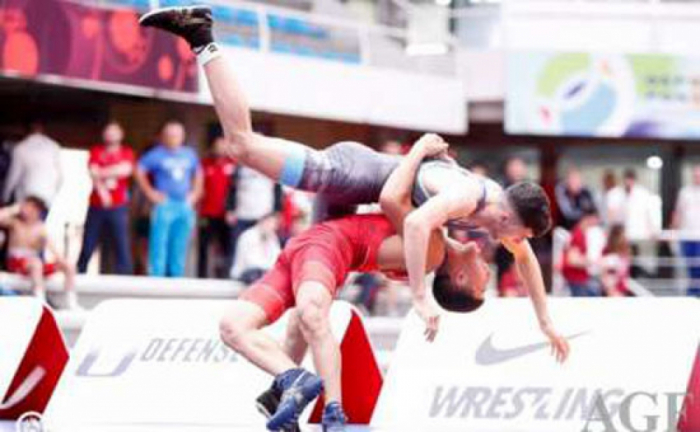 Junior Azerbaijani Greco-Roman wrestler advances to final of World Championships