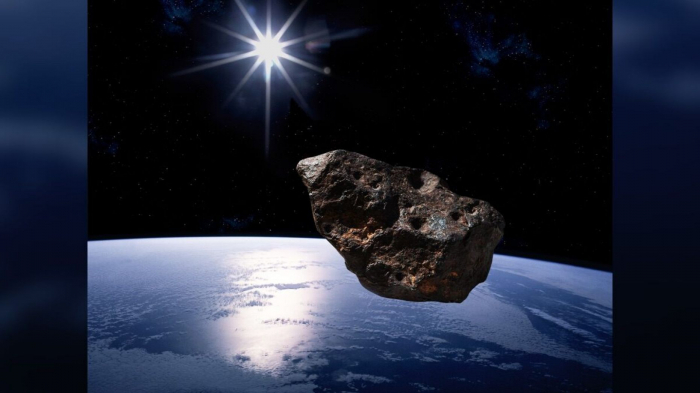 Asteroid just under the size of the world