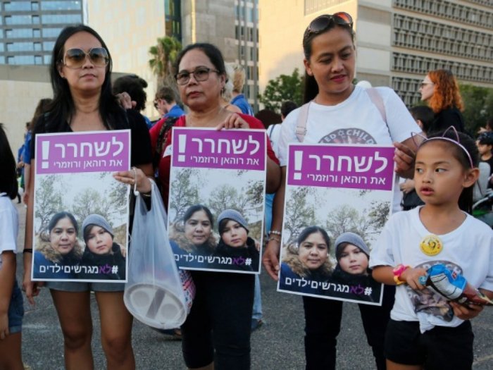 Israël expulse une travailleuse Philippine et son fils de 13 ans