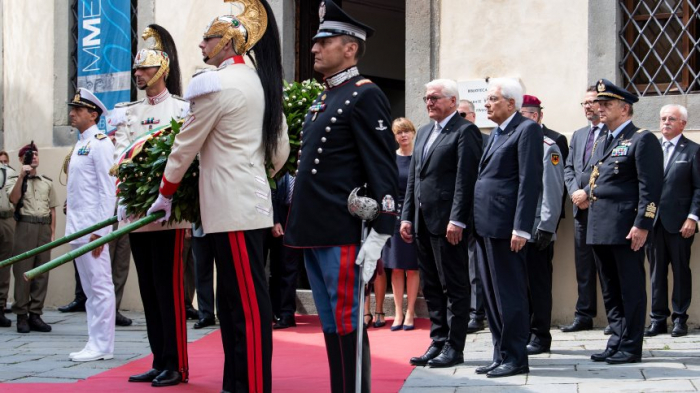 Steinmeier bittet in Italien um Vergebung 