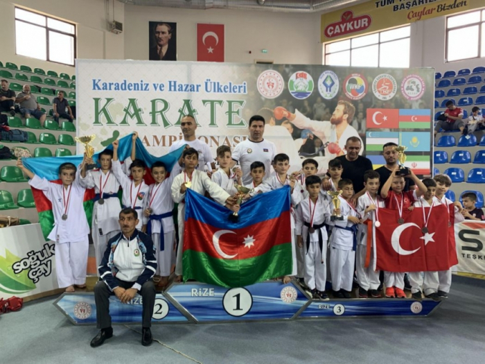 Azerbaijani karate fighters bring home 47 medals from Rize tournament