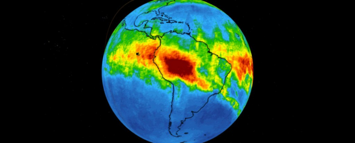   NASA Images   show just how much carbon monoxide is coming off burning Amazon 