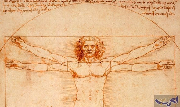 إيطاليا تعير فرنسا لوحة "الرجل الفيتروفي" للفنان الراحل ليوناردو دافنشي