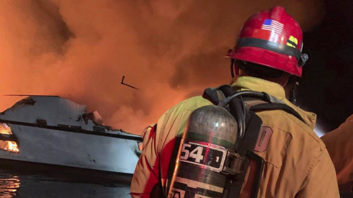  Al menos 25 muertos tras incendiarse un barco de recreo en California 