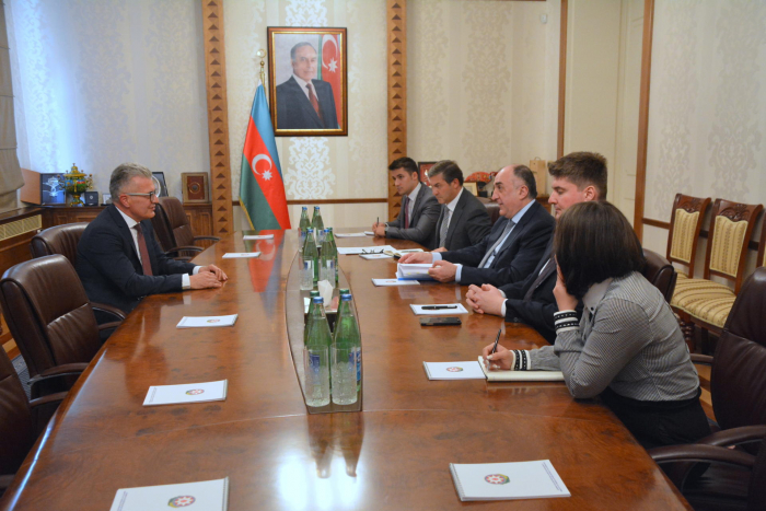  Mammadyarov recibe al nuevo embajador de Croacia en Azerbaiyán 
