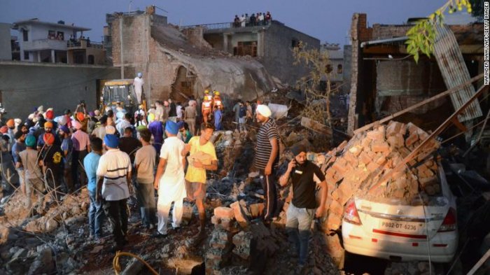 Explosion at an Indian firecracker factory kills 23 people