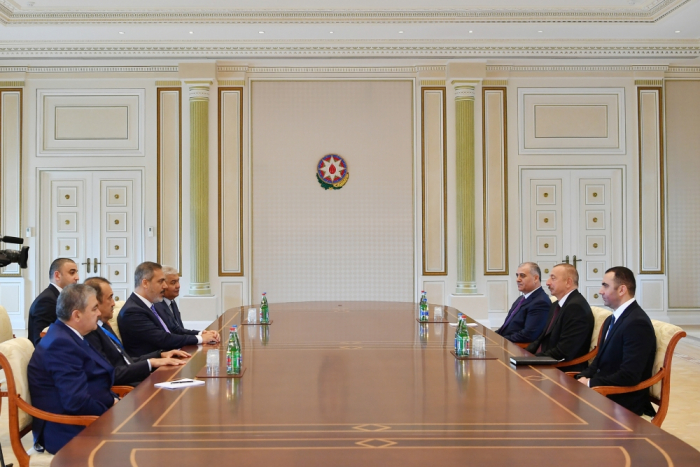  Presidente Ilham Aliyev recibe a los jefes de servicios especiales de estados de habla turca- Actualizado  