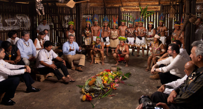   Amazonas-Länder unterzeichnen Pakt zum Schutz der Regenwälder  