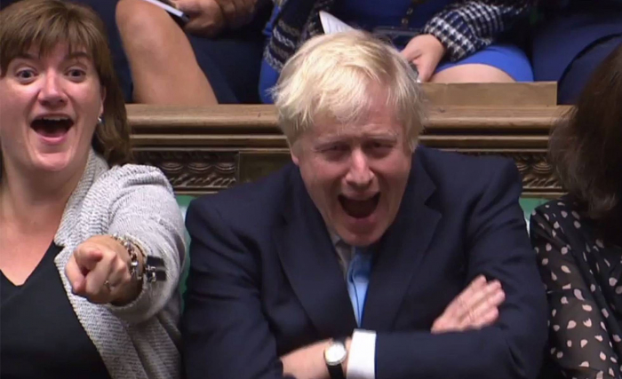 Johnson convierte su Brexit en un pulso entre la ciudadanía y el Parlamento