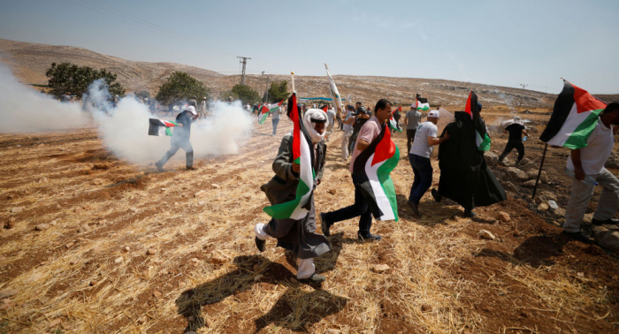 Más de 40 palestinos heridos por enfrentamientos con fuerzas israelíes en Cisjordania