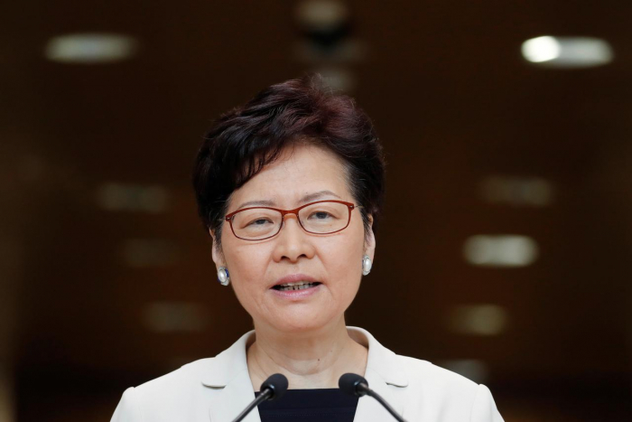 Hong Kong leader says public dialogue aimed at easing tensions to begin next week