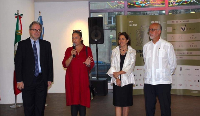   Embajada de México en Azerbaiyán está presente en el Festival de Arte Contemporáneo    