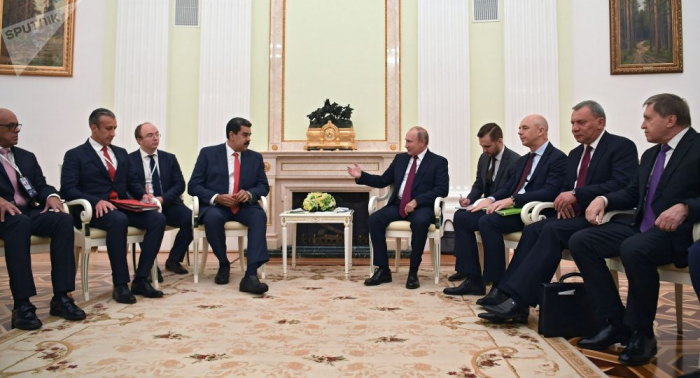 Así fue la reunión entre Putin y Maduro (vídeo)
