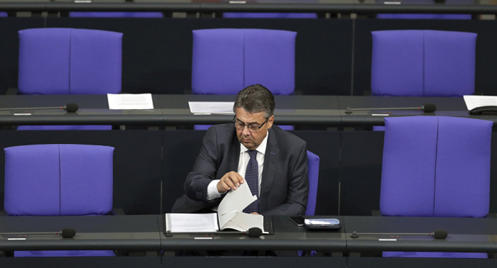   Sigmar Gabriel verabschiedet sich aus Bundestag  