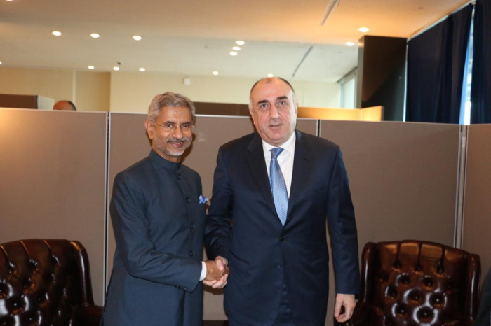   Azerbaijani FM meets with Indian counterpart  