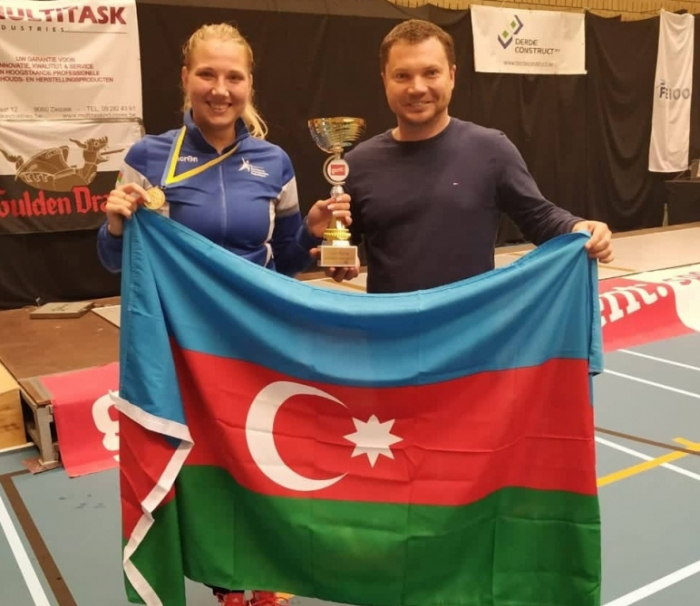   Esgrimista azerbaiyana gana el torneo de Bélgica  
