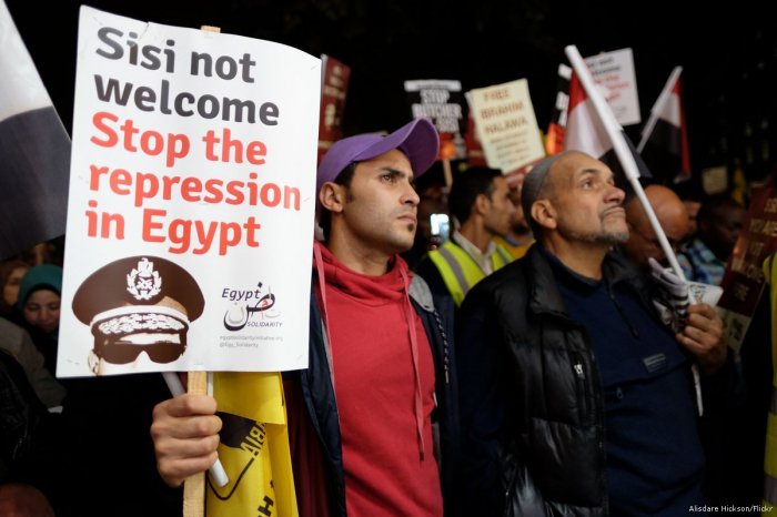 Over 350 arrested in protests against al-Sisi in Egypt