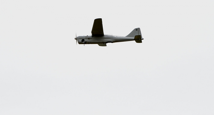 مزودة بقنابل عنقودية... إسقاط طائرة مسيرة في ريف القنيطرة الشمالي (صور)