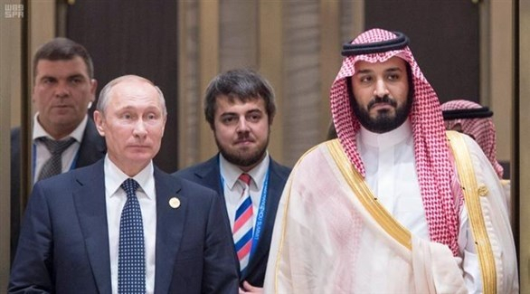 بوتين يجري اتصالاً هاتفياً بولي العهد السعودي