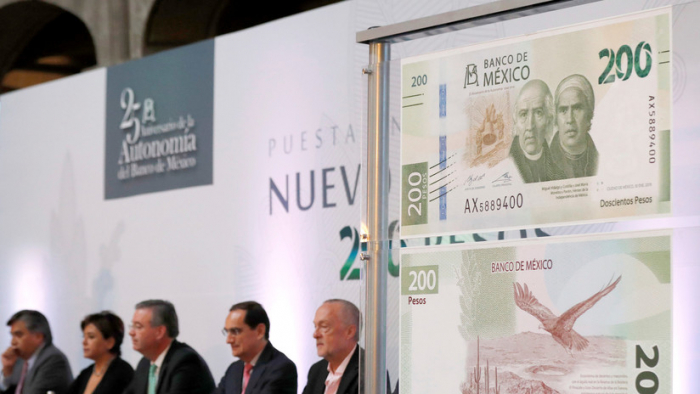 Banco Central de México lanza un nuevo billete de 200 pesos