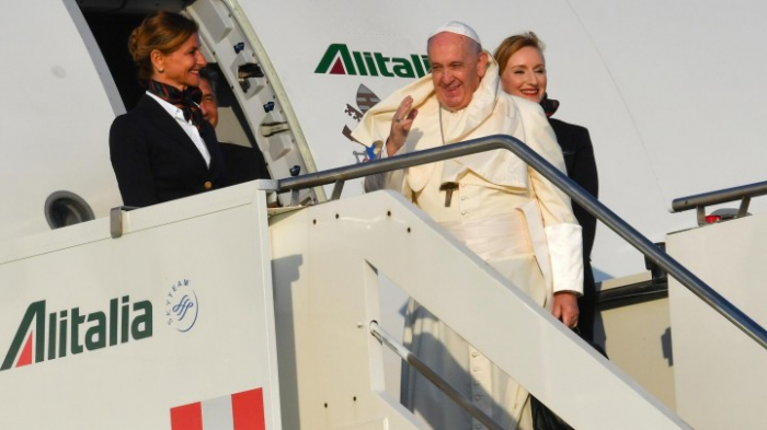 Papst Franziskus hält Messe in Mosambik