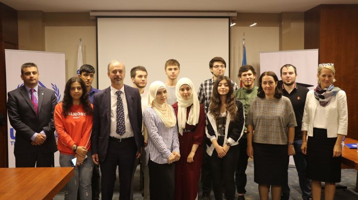   UNHCR supports refugee students to acquire tertiary education in Azerbaijan with German funds  