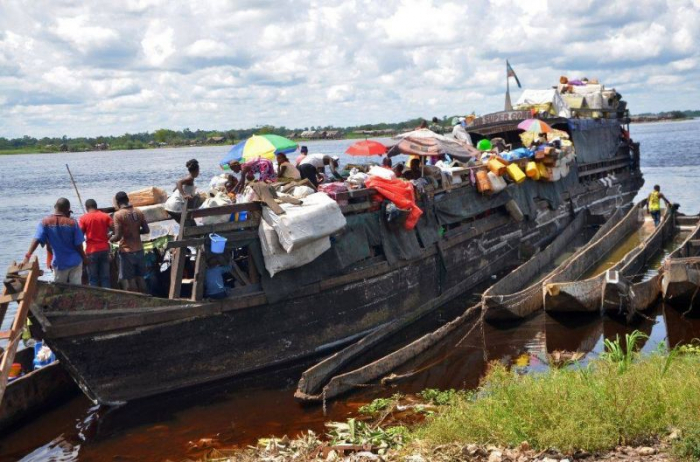   RDC :   36 personnes disparues dans un naufrage sur le fleuve Congo
