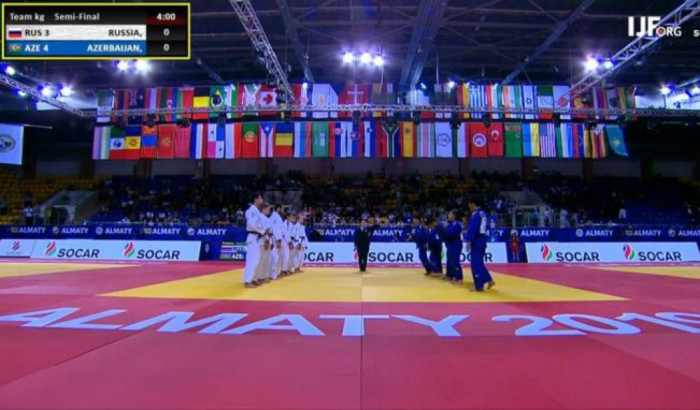  Equipo de judo azerbaiyano gana la plata en el campeonato mundial  