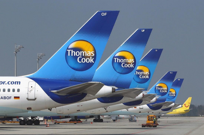 British travel firm Thomas Cook collapses, stranding hundreds of thousands