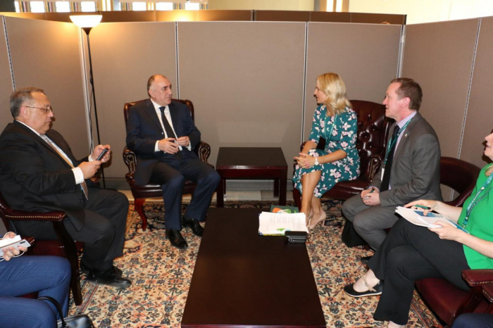   Azerbaijani FM meets with Minister for European Affairs of Ireland  