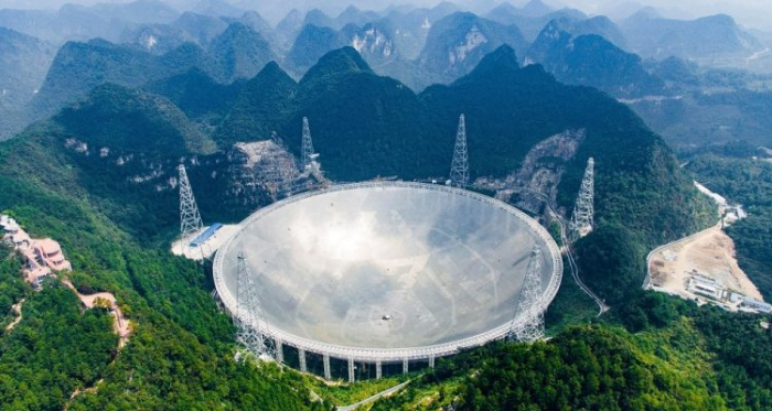 Le radiotélescope chinois FAST a détecté un sursaut radio rapide répétitif