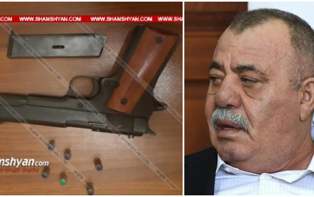    Ermənistanda generalın oğlu silahlı insident törədib  