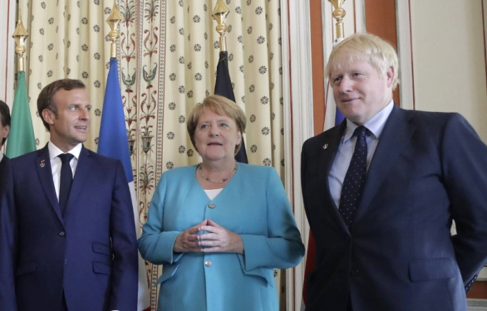   Macron, Merkel et Johnson accusent l