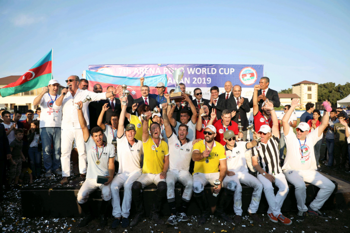  L’équipe d’Azerbaïdjan remporte la 7e coupe du monde de l’aréna polo 