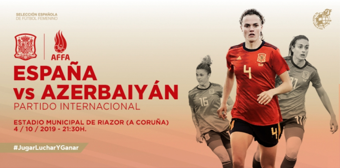   El España-Azerbaiyán femenino, el viernes 4 de octubre a las 21.30 horas en Riazor  