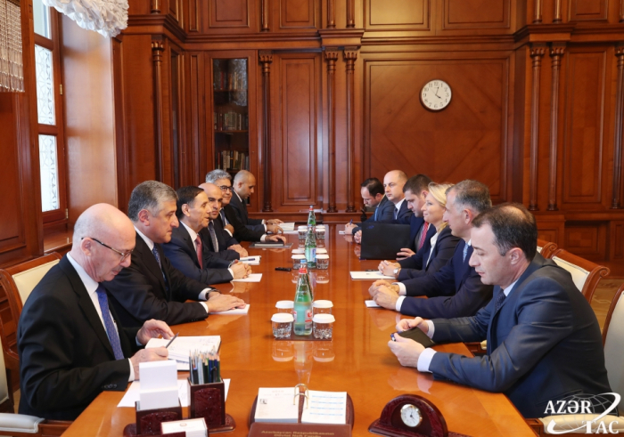  Azerbaijani PM meets Georgian minister of economy and sustainable development 