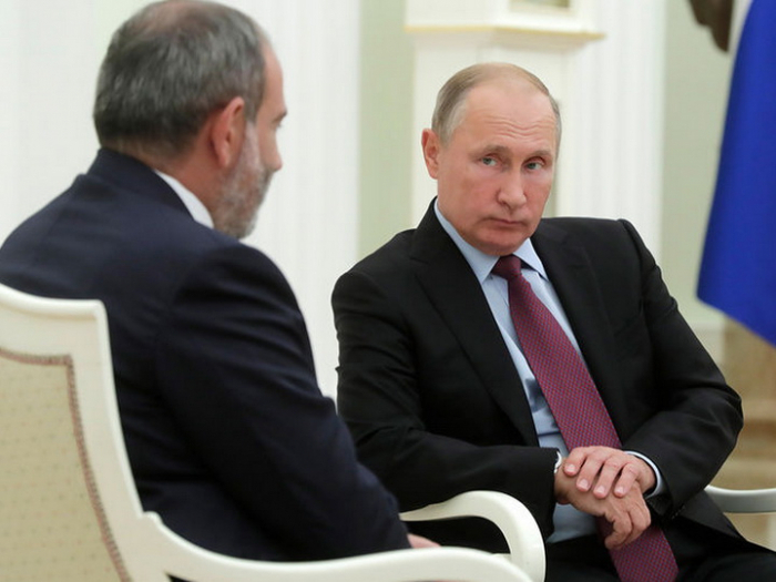  Putin rejects Armenia PM request for bilateral talk 