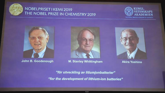Batterieforscher erhalten Chemie-Nobelpreis