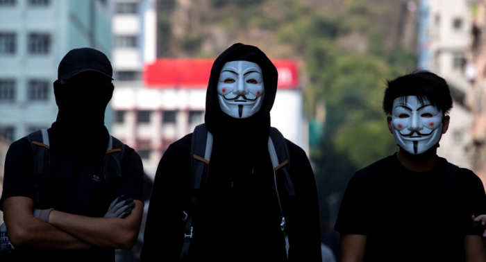 El Gobierno de Hong Kong, a punto de prohibir el uso de máscaras en manifestaciones