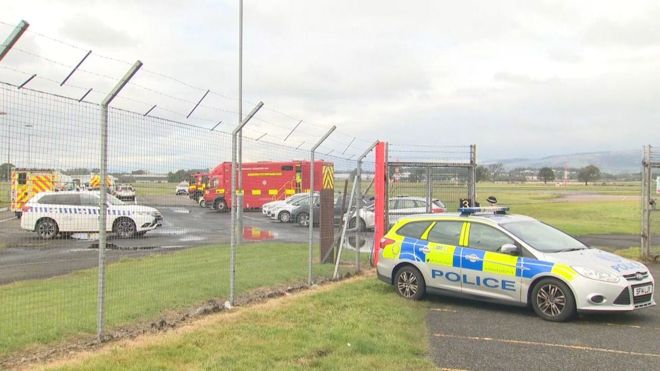 Glasgow Airport alert over 