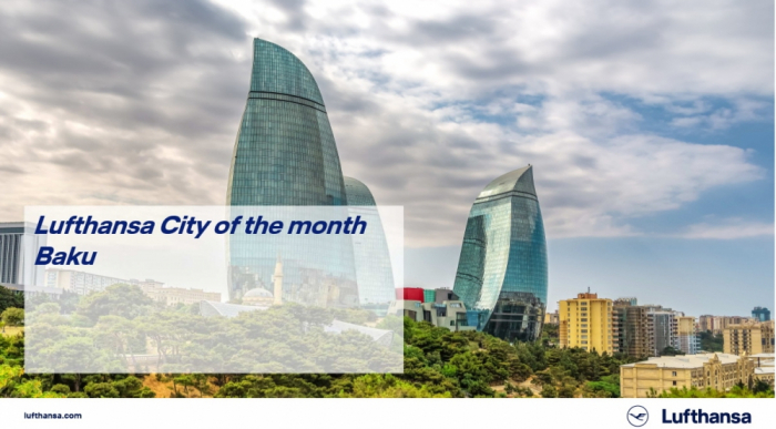   Bakú fue elegida “Ciudad del Mes” por Lufthansa  