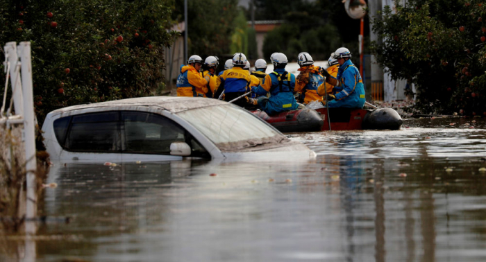   Asciende a 61 el número de muertos por el tifón Hagibis en Japón  