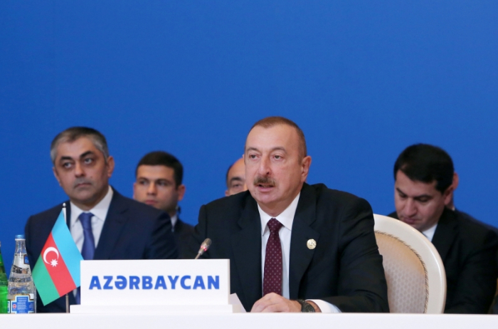  Armenien, das Moscheen zerstört hat, die den Muslimen heilig sind, kann kein Freund muslimischer Länder sein -  Präsident Aliyev  