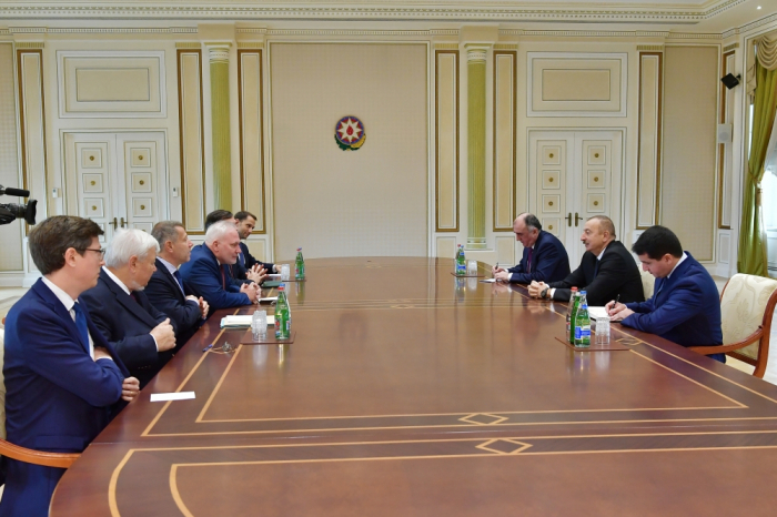  President Ilham Aliyev receives OSCE MG co-chairs 