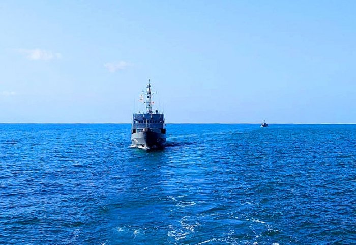   Azerbaijan Naval Forces conduct tactical exercises  