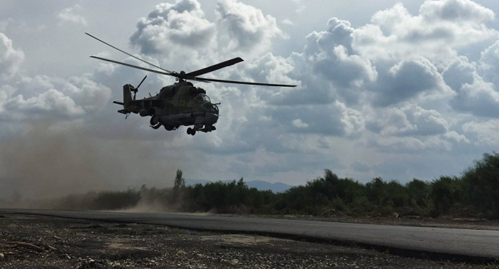 Russische Hubschrauber landen auf Ex-US-Militärbasis in Syrien