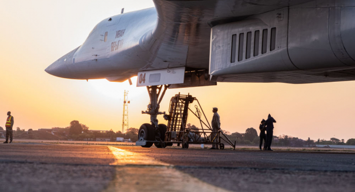 Tu-160-Bomber in Afrika: Ein Symbol von interkontinentaler Kraft