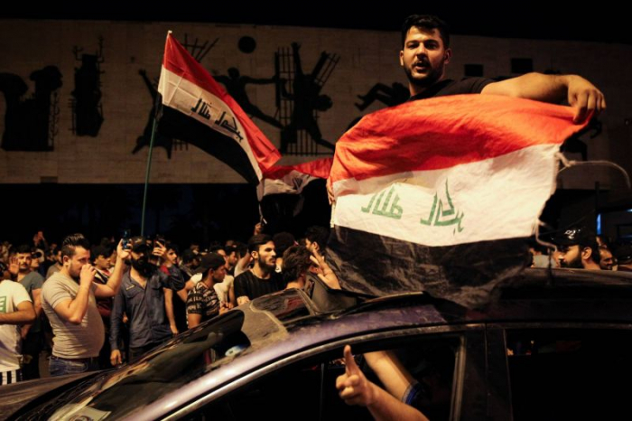  Irak:  canons à eau pour disperser les manifestants à l