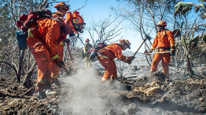 Waldbrände halten Kalifornier in Atem