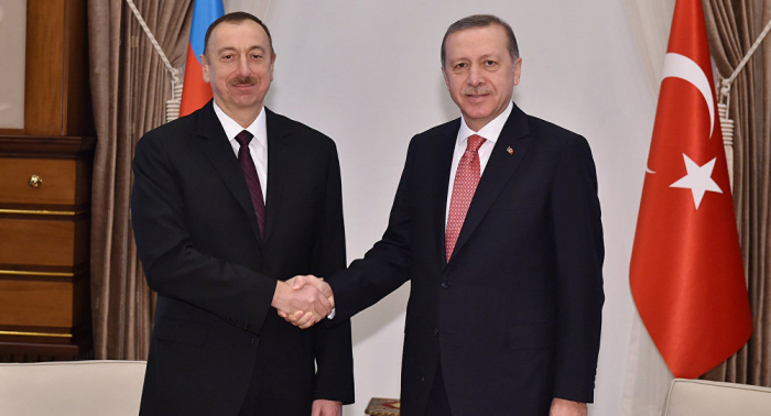  President Ilham Aliyev congratulates Turkish counterpart Erdogan